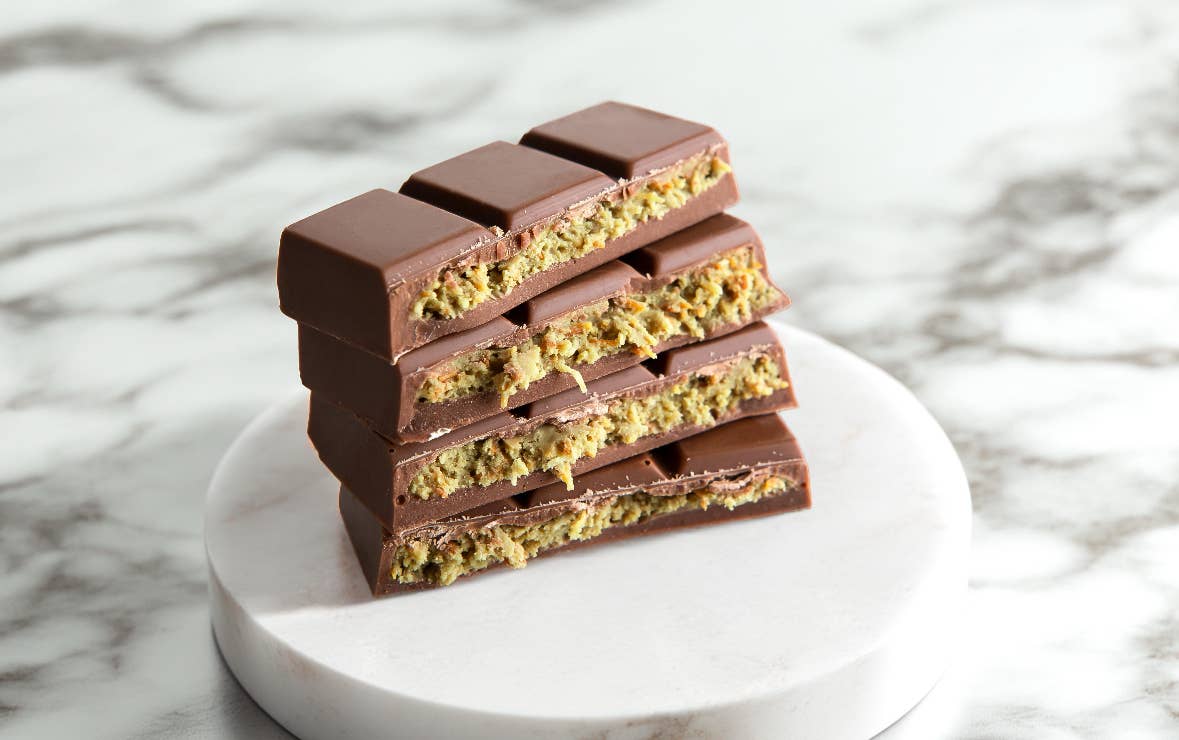 Carian's Bistro Chocolates - Wholesale Chocolate Bar - Viral Premium Dubai Chocolate Bar - Best Seller 3.13oz 1