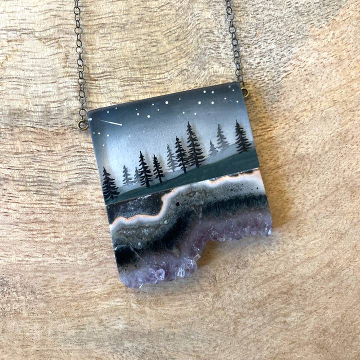 Deep Woods Necklace for wholesale by Fernworks