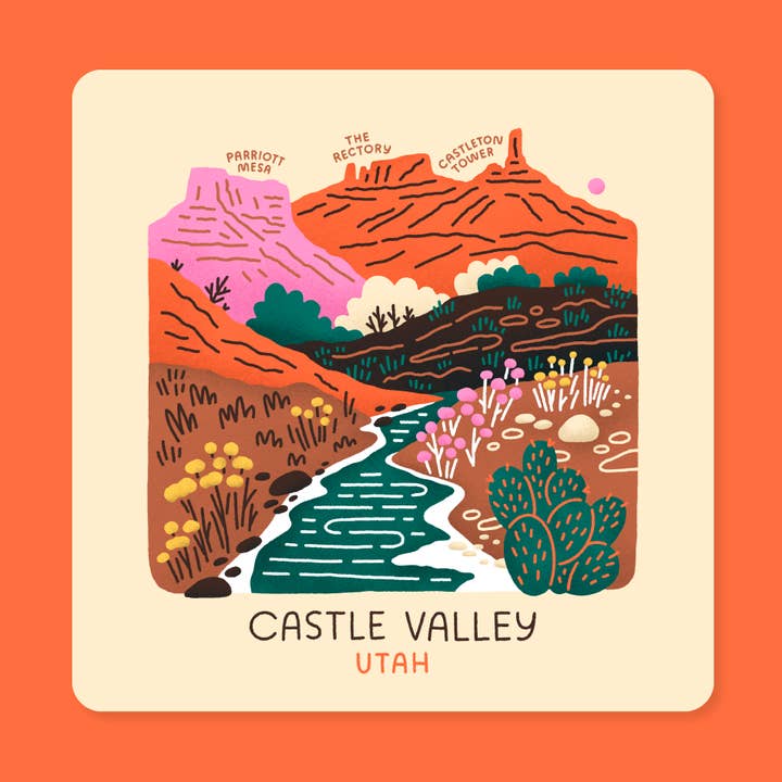 Goodnight Pine - Wholesale Sticker - Castle Valley Sticker0