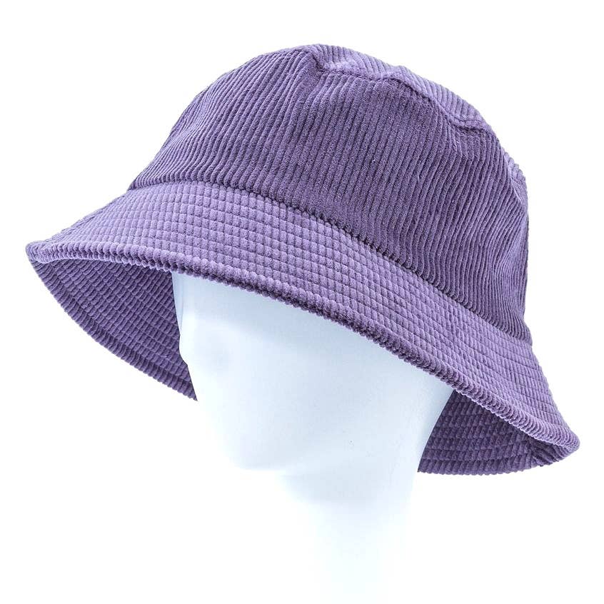Diacly – wholesale Bucket hat – Women's – Woman Solid Color Corduroy Bucket Hat11