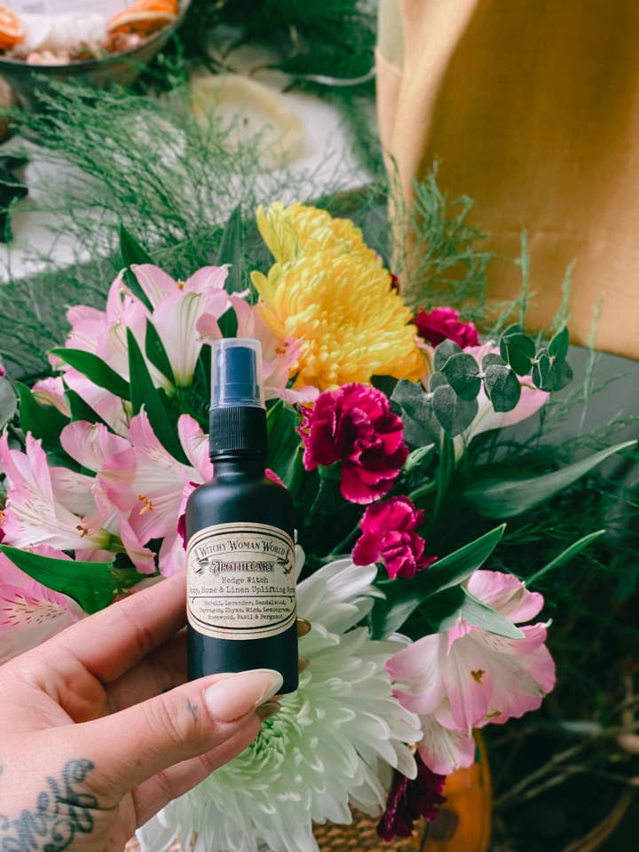 Hedge Witch Body, Home & Linen Spray for wholesale by Witchy Woman World Apothecary