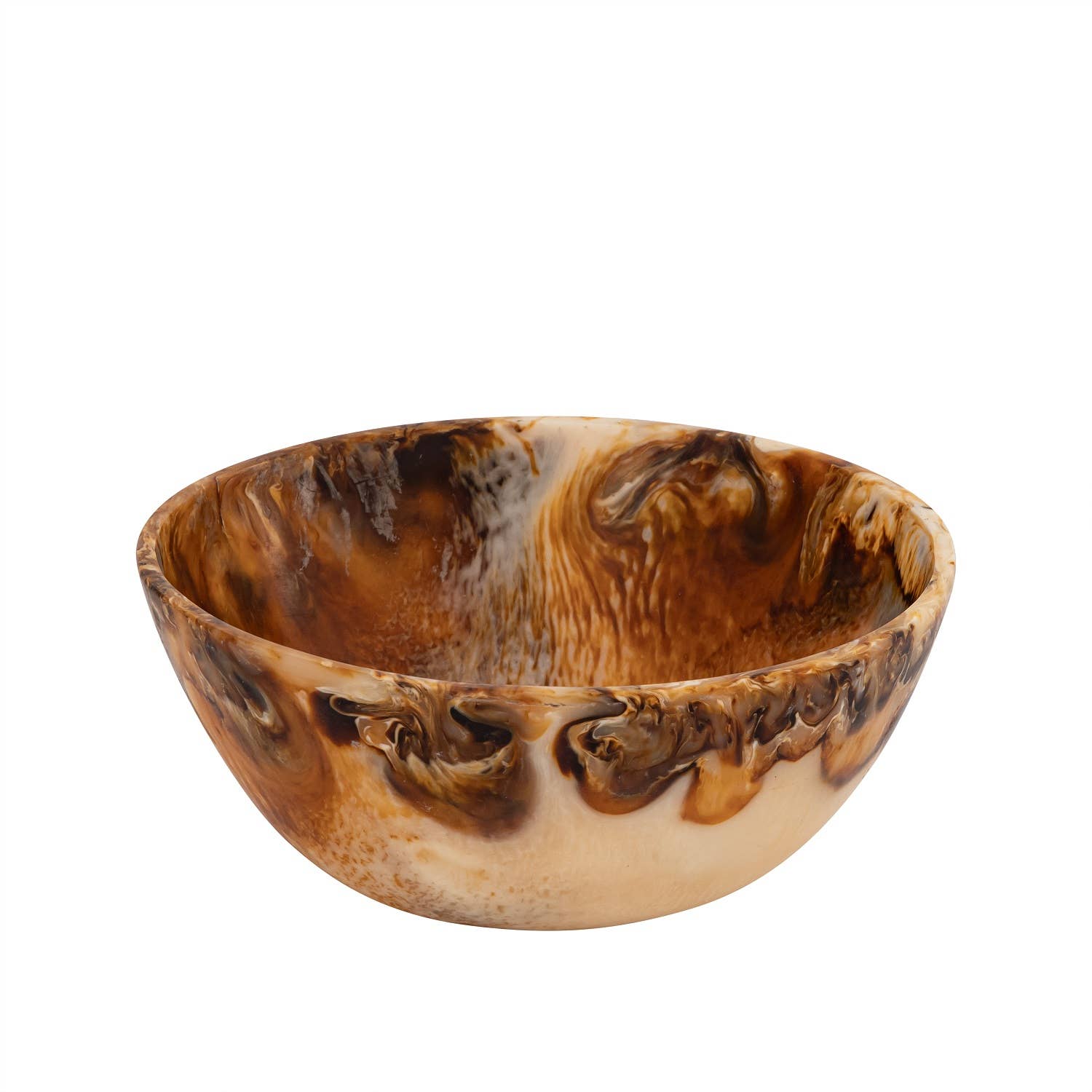 Tortoiseshell Salad Bowl Dia 11.61" for wholesale on Faire1