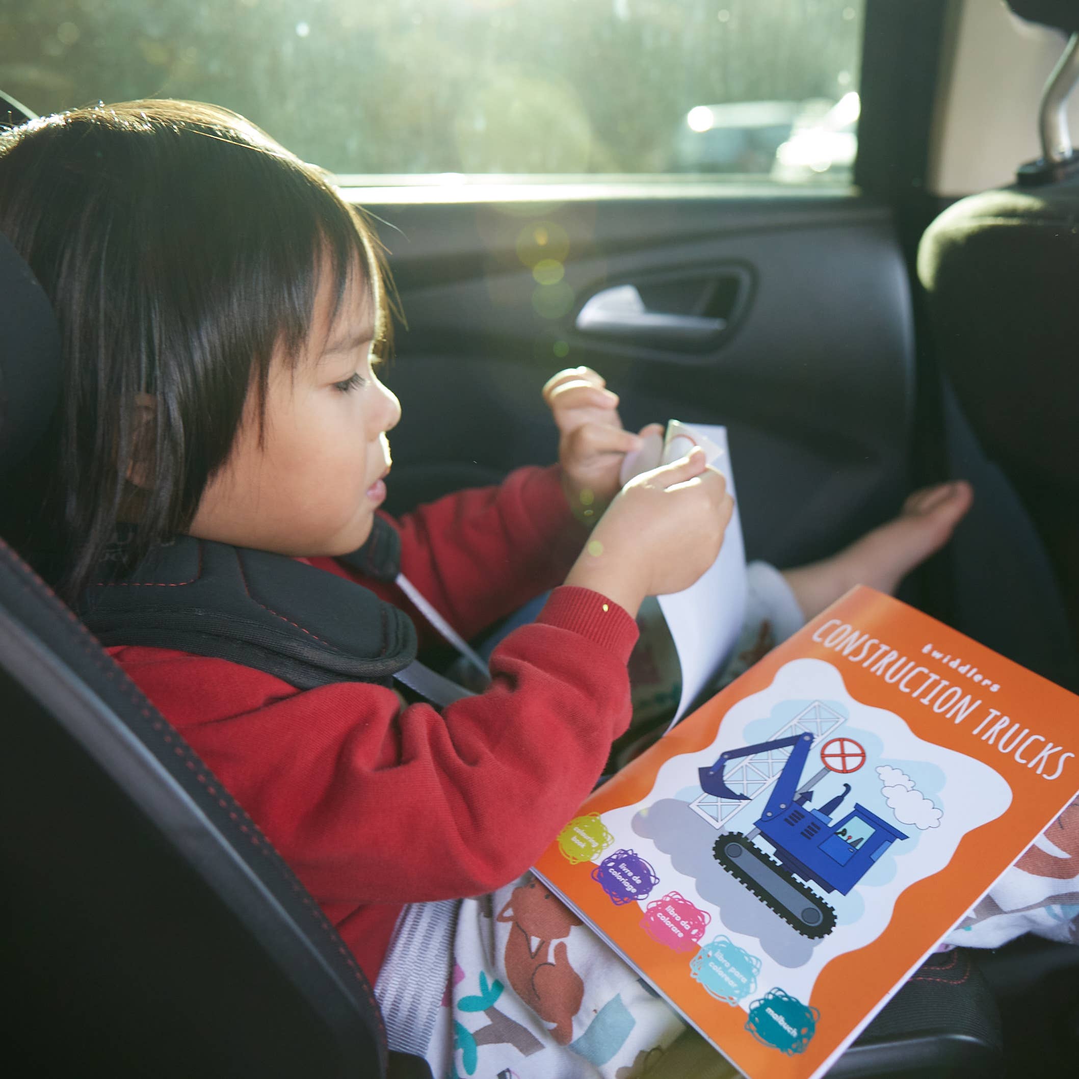 The Twiddlers - Vendita all'ingrosso Libro da colorare - Bambini e neonati - 12 libri da colorare per bambini, modelli assortiti di camion3