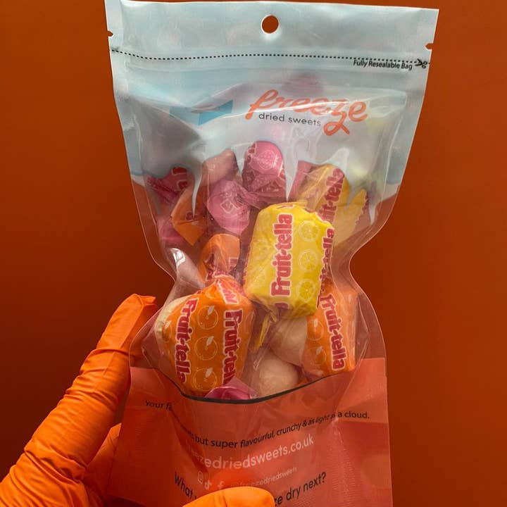 Freeze Dried Sweets - Wholesale Hard Candy - Fruittella Juicy Fruits - Freeze Dried Sweets - Gluten & Dai