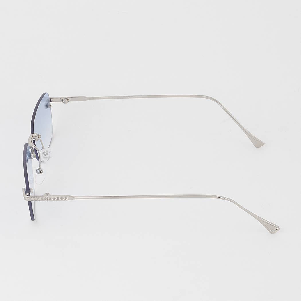 Multicolore Occhiali da sole senza montatura colorati in vendita all'ingrosso su Faire4