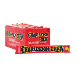 L&F Universal Goods - Wholesale Nougat - Charleston Chew Strawberry 24/1.88OZ0