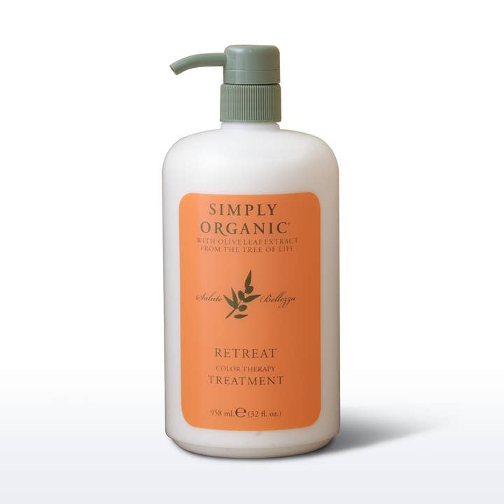 Helt enkelt organisk reträtt färgterapi behandling (Backbar - 958ml) för wholesale av Simply Organic