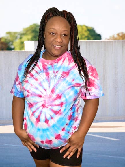 "Cotton Candy" Love Yourself Tie-Dye T-Shirt for wholesale by Fly Fitz Apparel