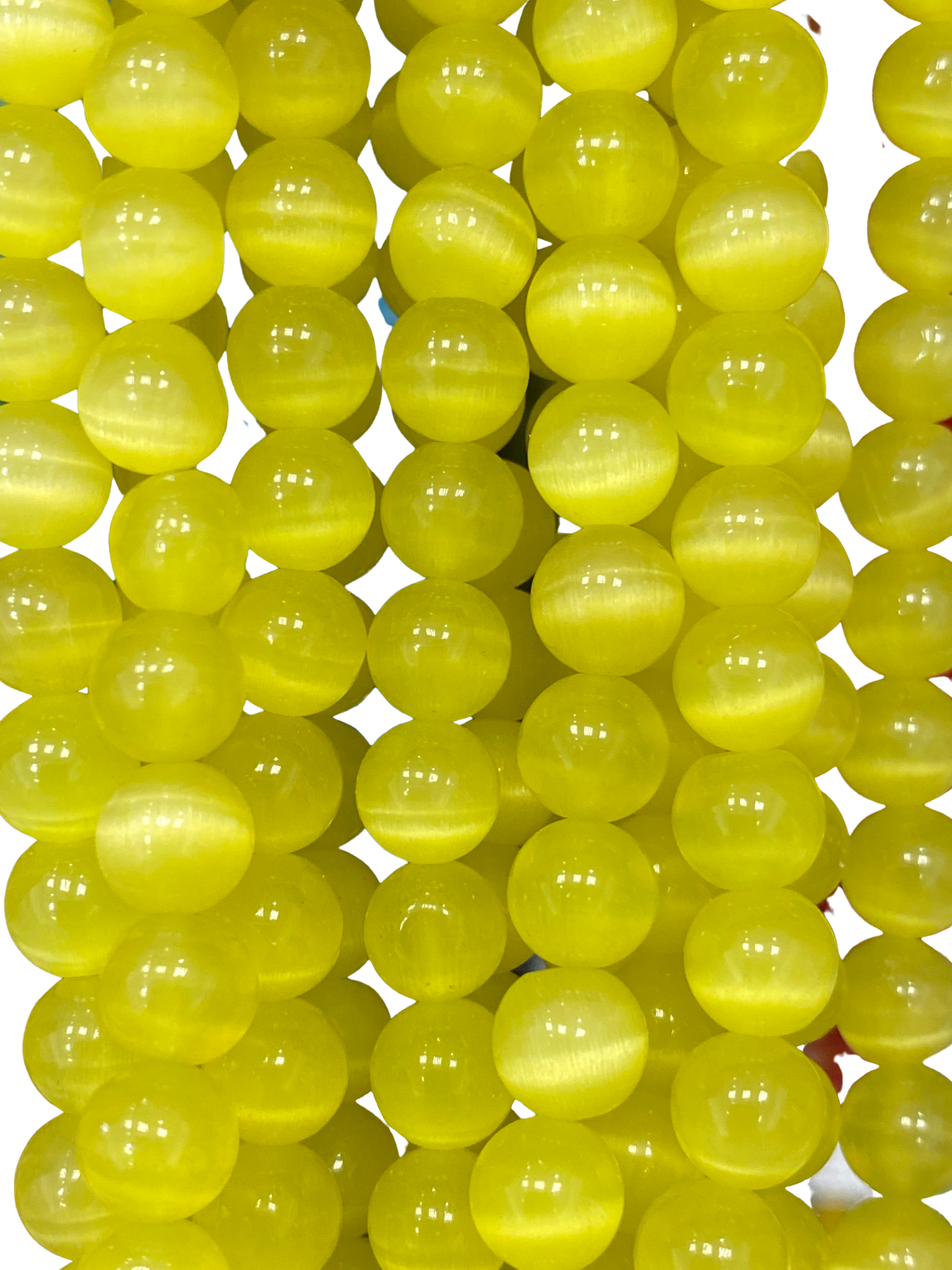 The Bead District - Vendita all'ingrosso Perline - Occhio di gatto da 8 mm, (lucido), rotondo/liscio6