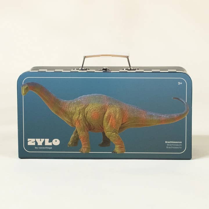 Coco Village - Wholesale Figurine Toy - Kids - Brachiosaurus Dinosaur in a Collectible Box0