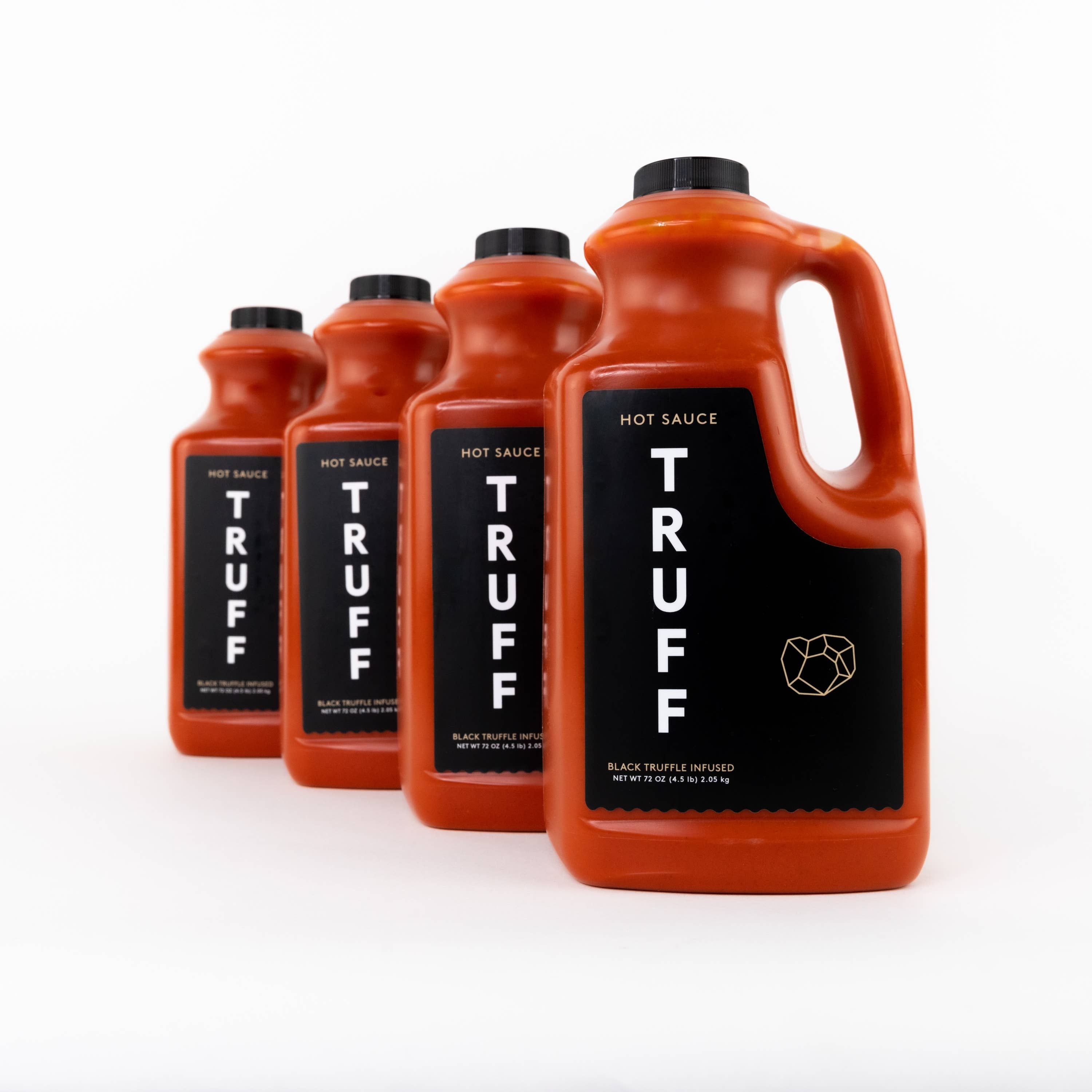 TRUFF - Wholesale Hot Sauce - TRUFF Hot Sauce - 4 Half Gallon Jugs
