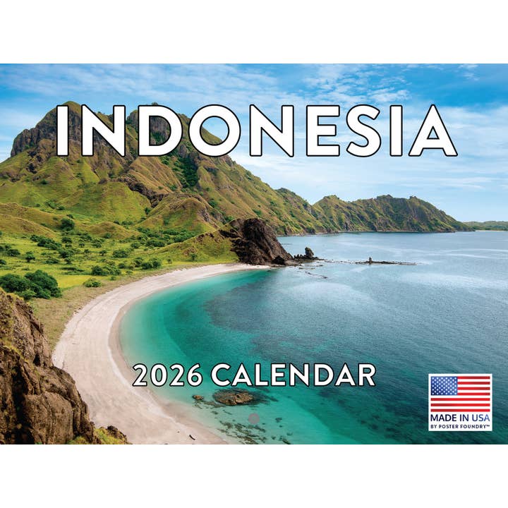Indonesia Calendar 2026 Wall Monthly for wholesale by 2026 Calendars