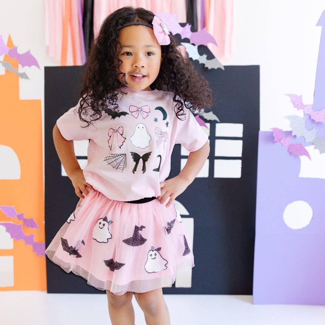 Sweet Wink - Wholesale Tutu - Kids - Spooky Babe Sequin Halloween Tutu - Kids Clothing3