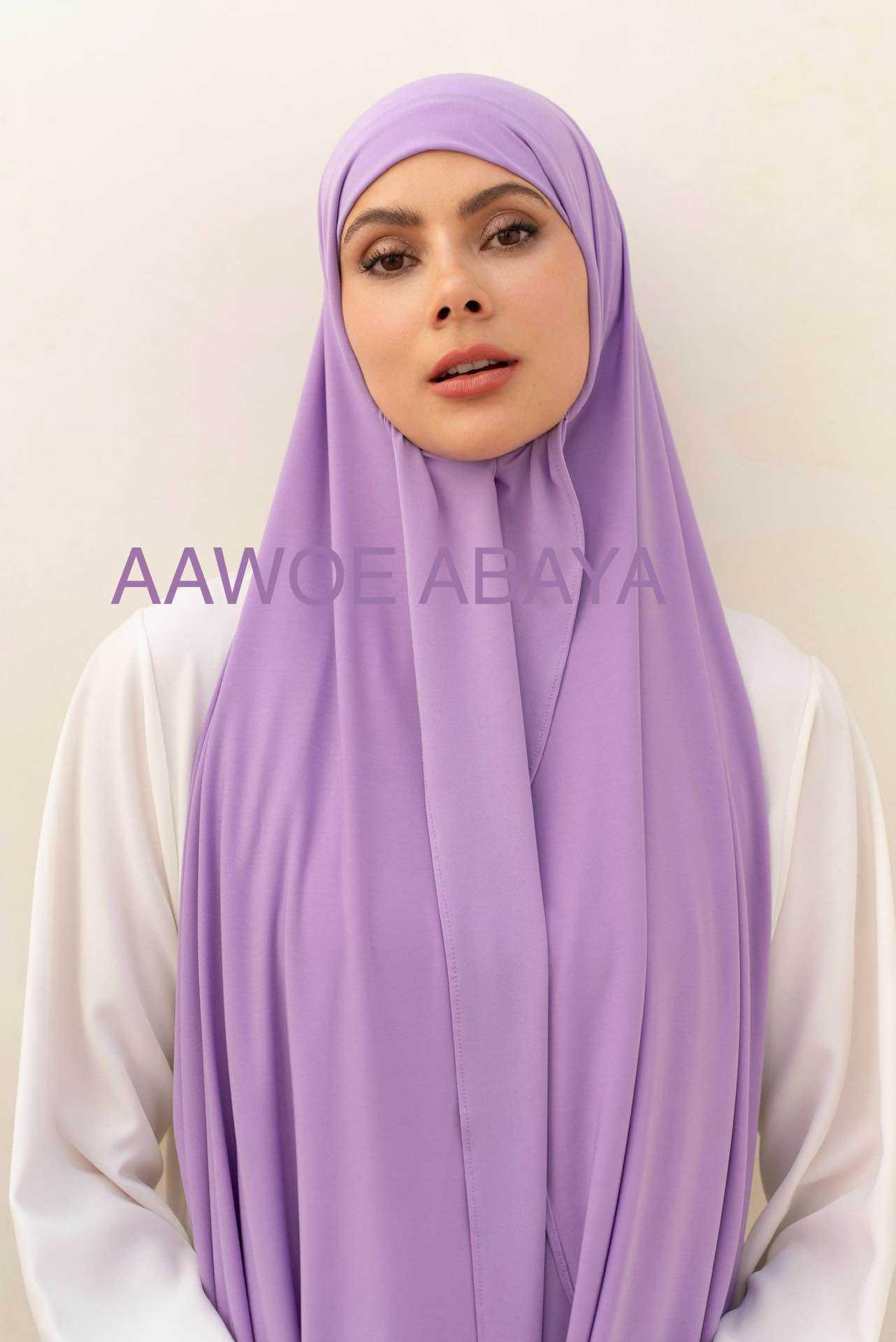 Aawoe Abaya - Wholesale Hijab - Women's - Elegant Long-Sleeve Shawl - 2484-HIJ120