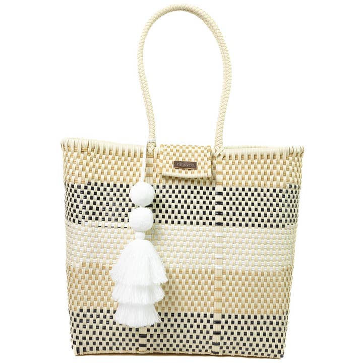 Valerosa - Wholesale Tote Bag - Women's - Café con Leche Hombro Tote