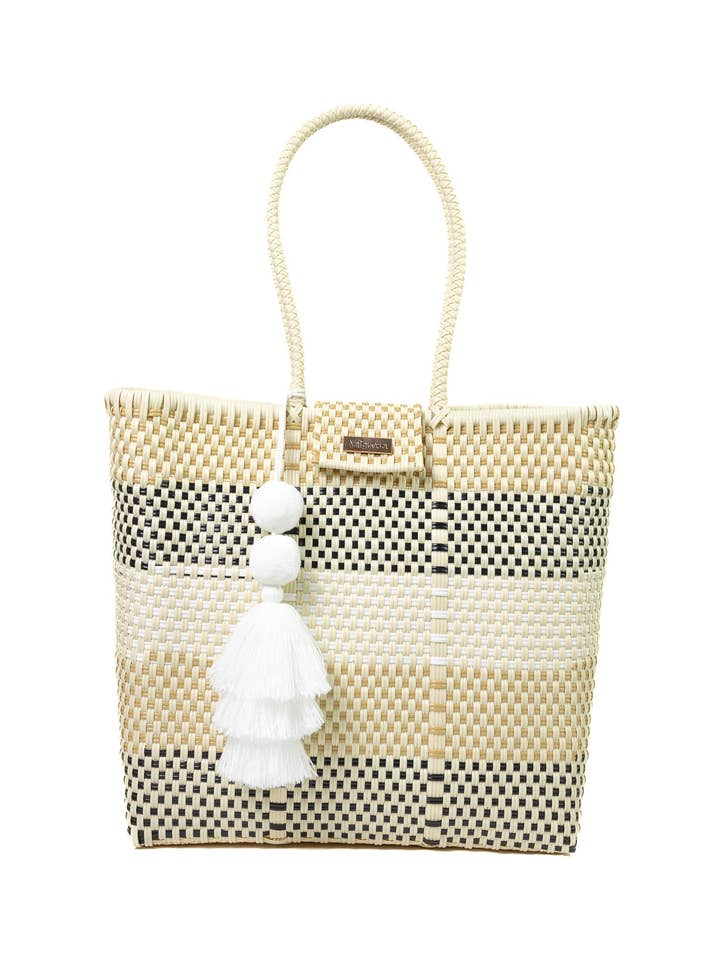 Café con Leche Hombro Tote for wholesale by Valerosa