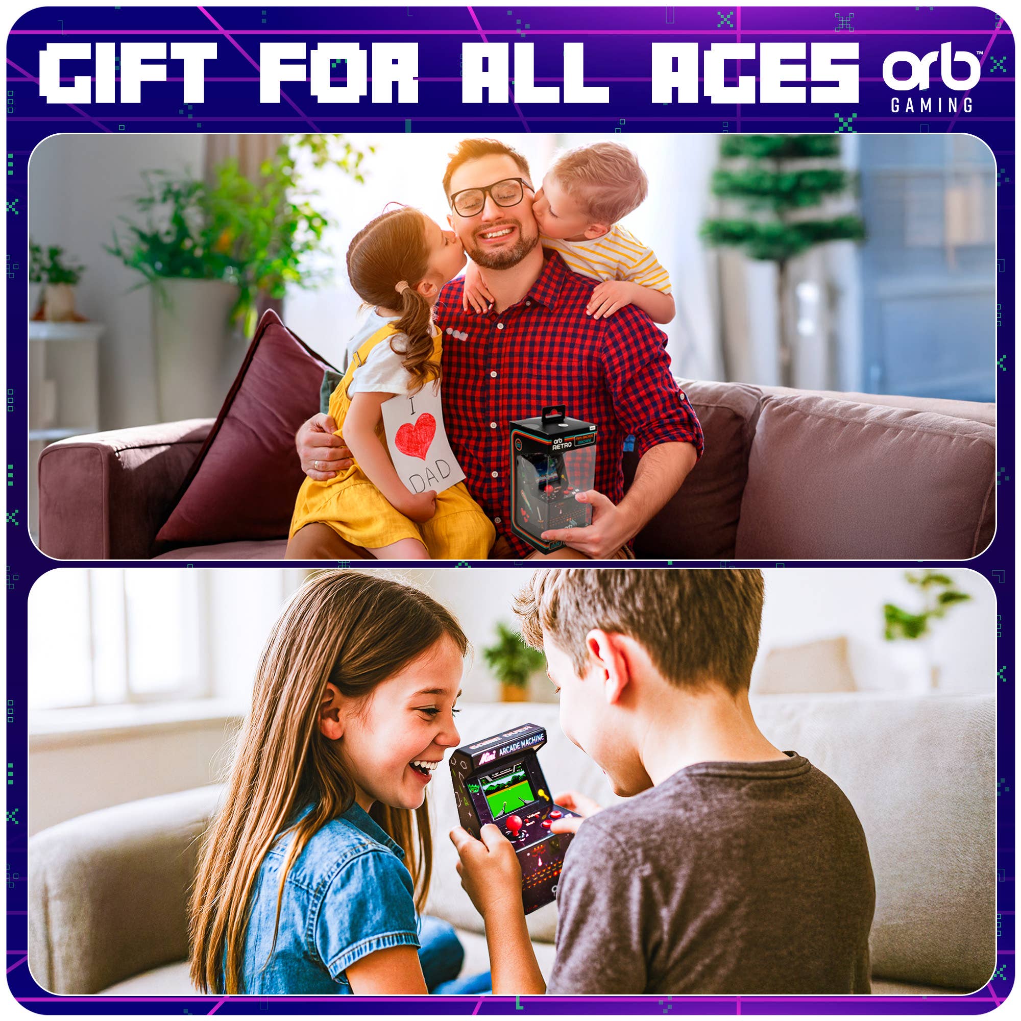 ThumbsUp! - Wholesale Electronic Toy - Kids & Baby - Orb - Retro Mini Arcade Machine (240-in-1 Games)6