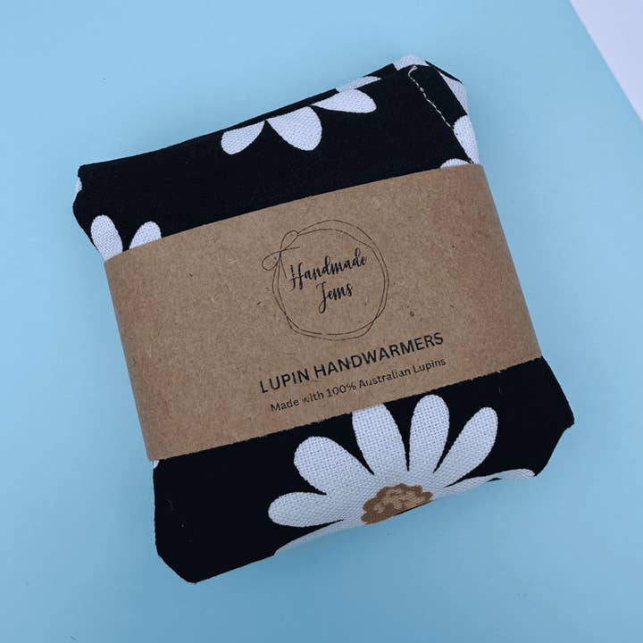 Handmade Jems - Wholesale Hand warmer - Black Daisies Lupin Handwarmers (2-Pack) 0