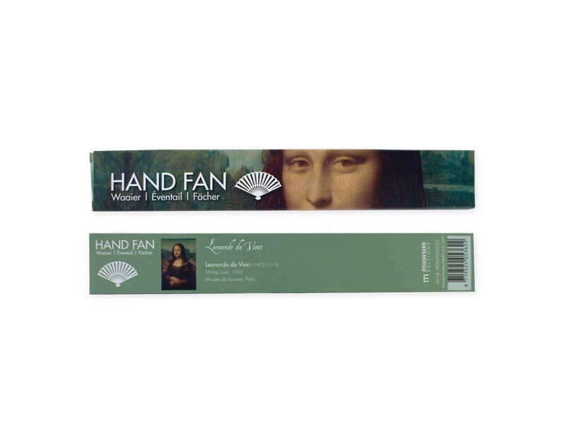 MUSEUM WEBSHOP - Wholesale Handheld Folding Fan - Fan, Leonardo Da Vinci, Mona Lisa1