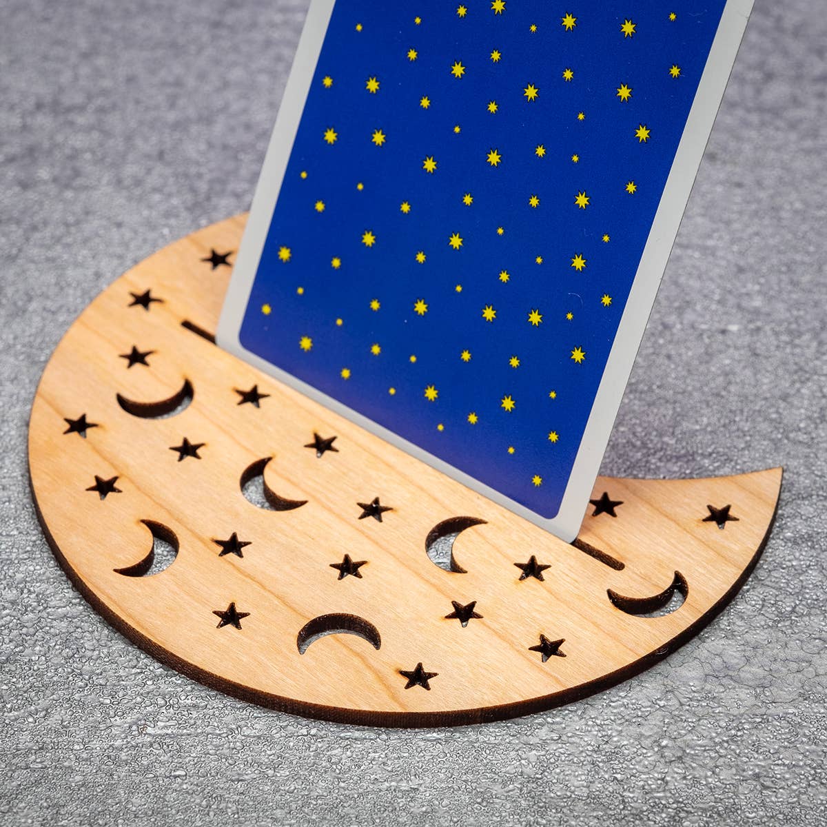 Phoenix Revolution Press – wholesale Card holder – Unisex – Moons and Stars Tarot Card Holder Made in USA3
