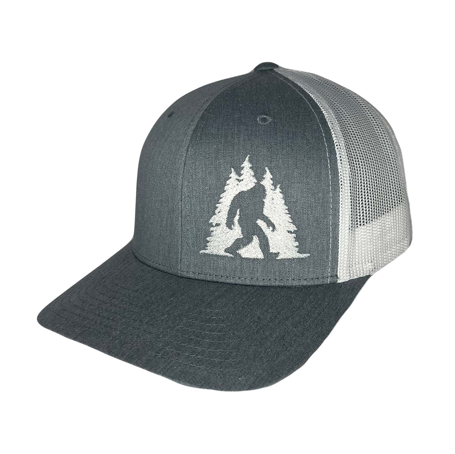 Direction Apparel - Vente Casquette de camionneur – unisexe - Casquette de camionneur Sasquatch dans les arbres20