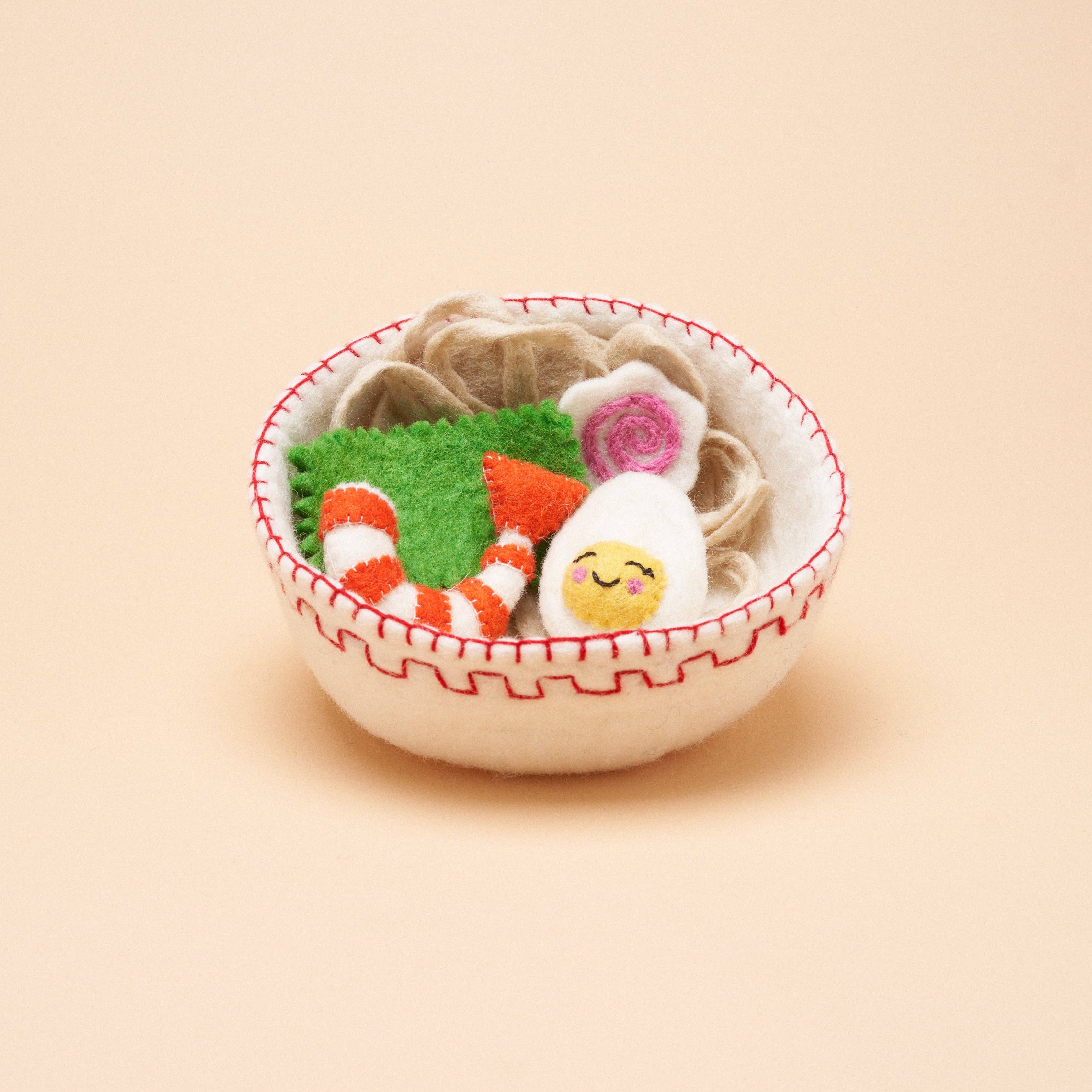 White Ramen Bowl Toy for wholesale on Faire