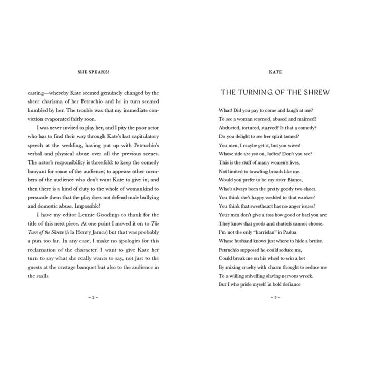 Hachette Book Group - Wholesale Human & Cultural Studies - She Speaks!: What Shakespeare's Women Might Have Said4