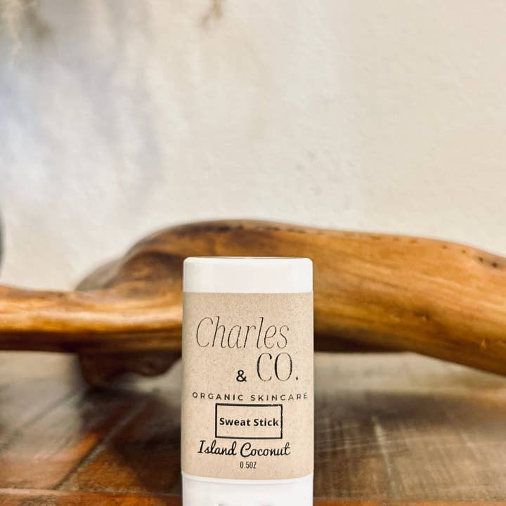 Charles & Co. Organic Skincare - Wholesale Deodorant – Unisex - Deodorant - Sweat Stick0