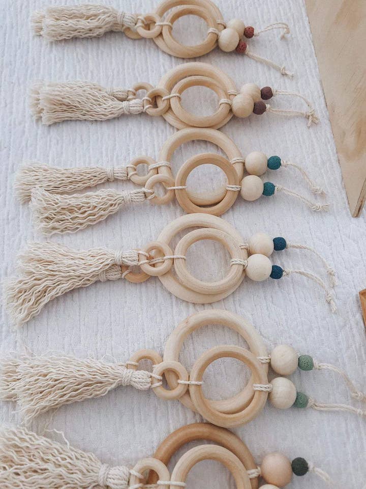 Hölzernes ätherisches Öl Auto Diff für den Großhandel von DayCrafter