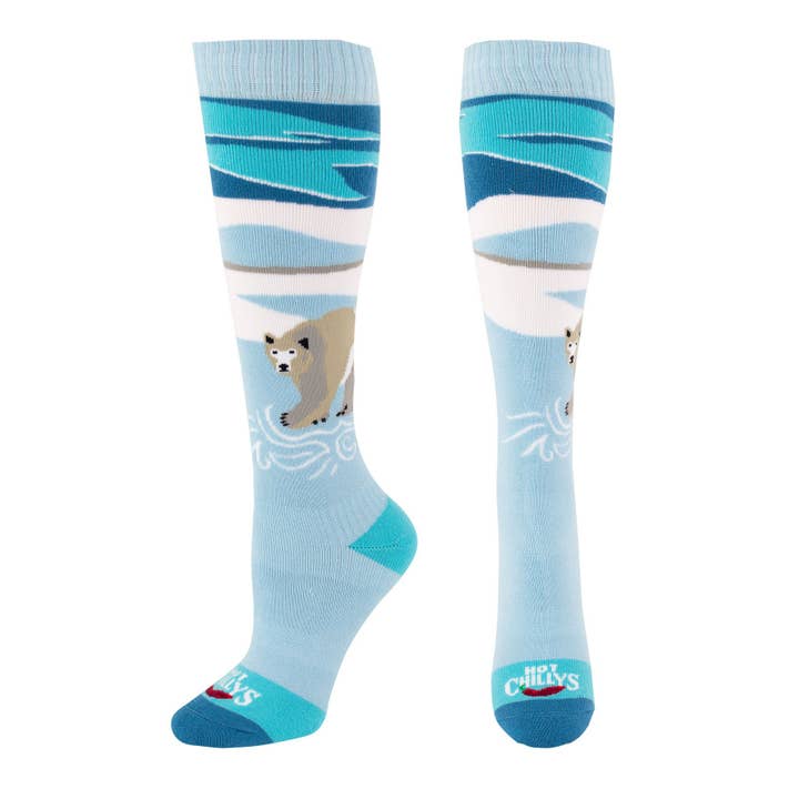 Women's Blue Skies Mid Volume Sock for wholesale by Hot Chillys