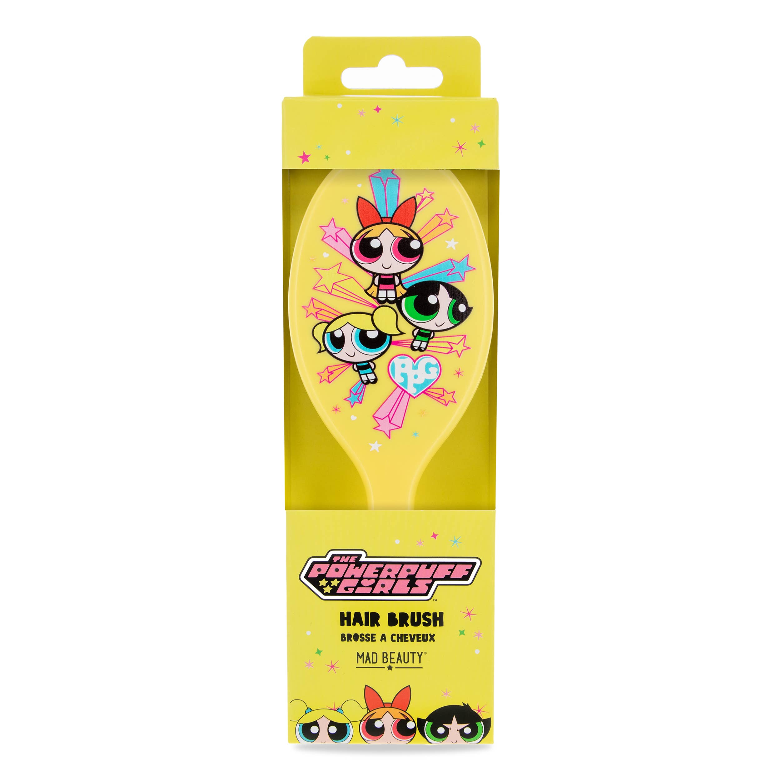 Mad Beauty – wholesale Hair brush/comb – Mad Beauty Warner Bros Powerpuff Girls  - Hair Brush1