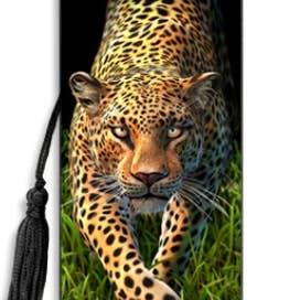 Segnalibro flessibile con design leopardo 3D per la vendita all'ingrosso da parte di Catwalk 669