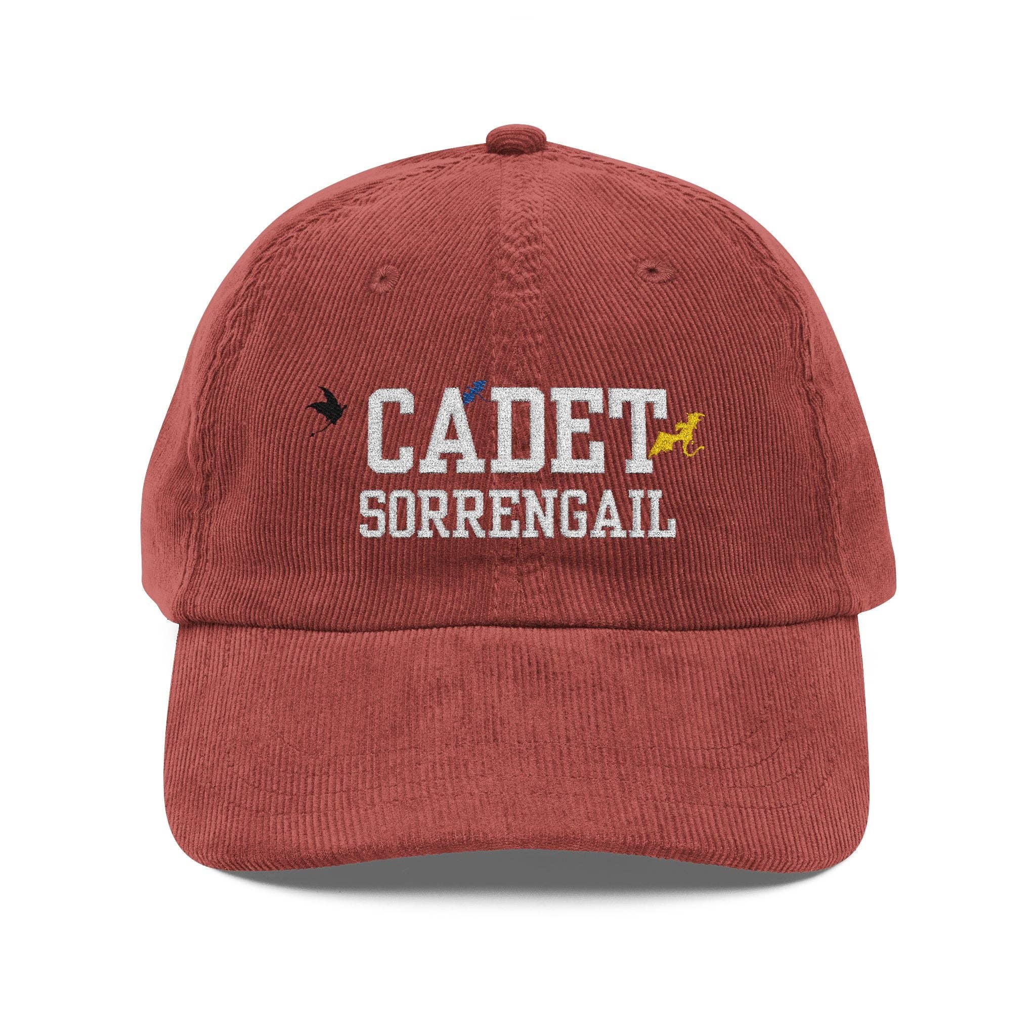 MagicMerchEmporium - Wholesale Baseball Cap - Unisex - Cadet Sorrengail - Vintage Corduroy Cap