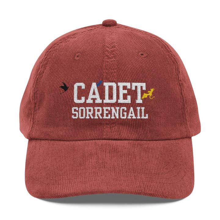 MagicMerchEmporium - Wholesale Baseball Cap - Unisex - Cadet Sorrengail - Vintage Corduroy Cap0