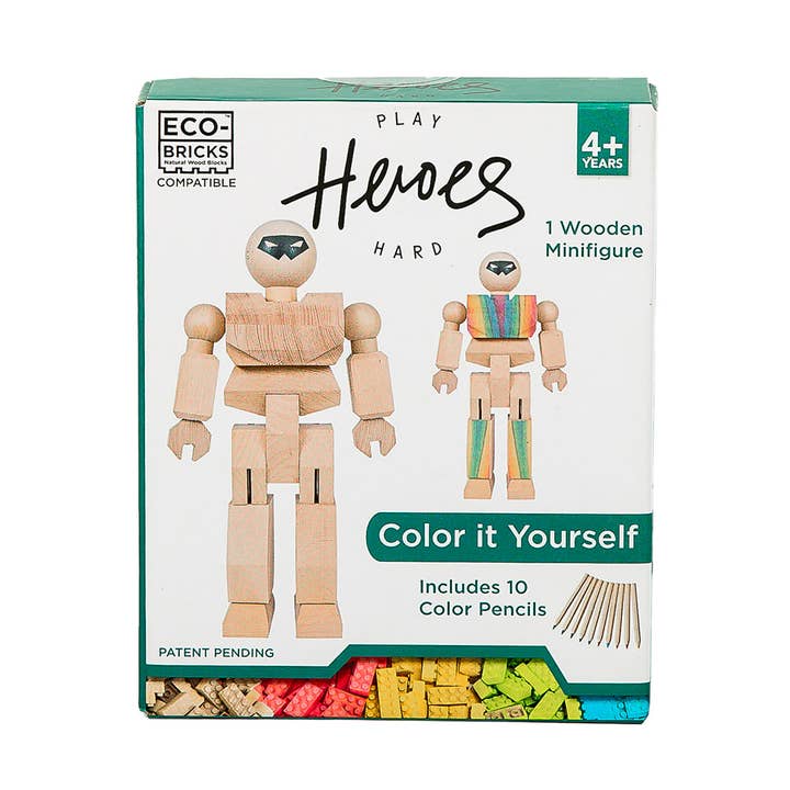 Playhard Heroes MiniFigure DIY 1pc for wholesale by Once Kids