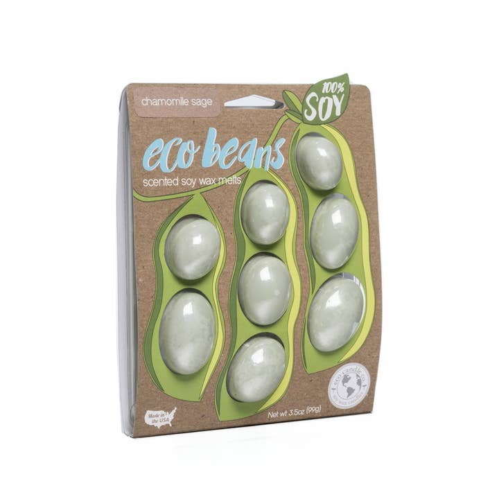 haricots éco CAMOMILLE SAUGE pour la vente par Eco Candle Company