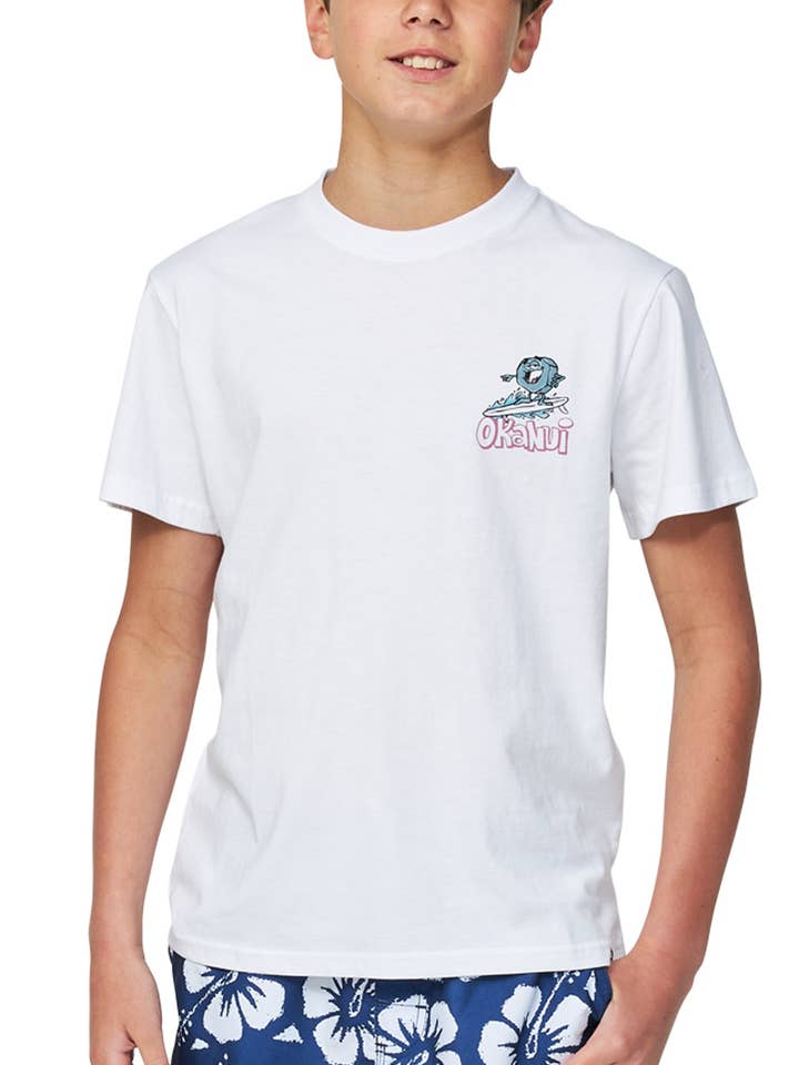 Camiseta para niños - Bolts - Blanca para venta al por mayor de Okanui