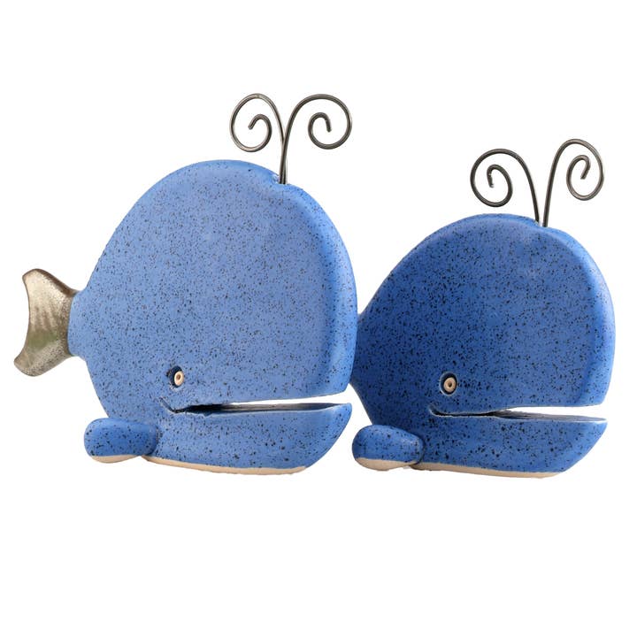 Enigma Supplies - Venta al por mayor Figura decorativa - Figura de cerámica con diseño de ballena con caño8