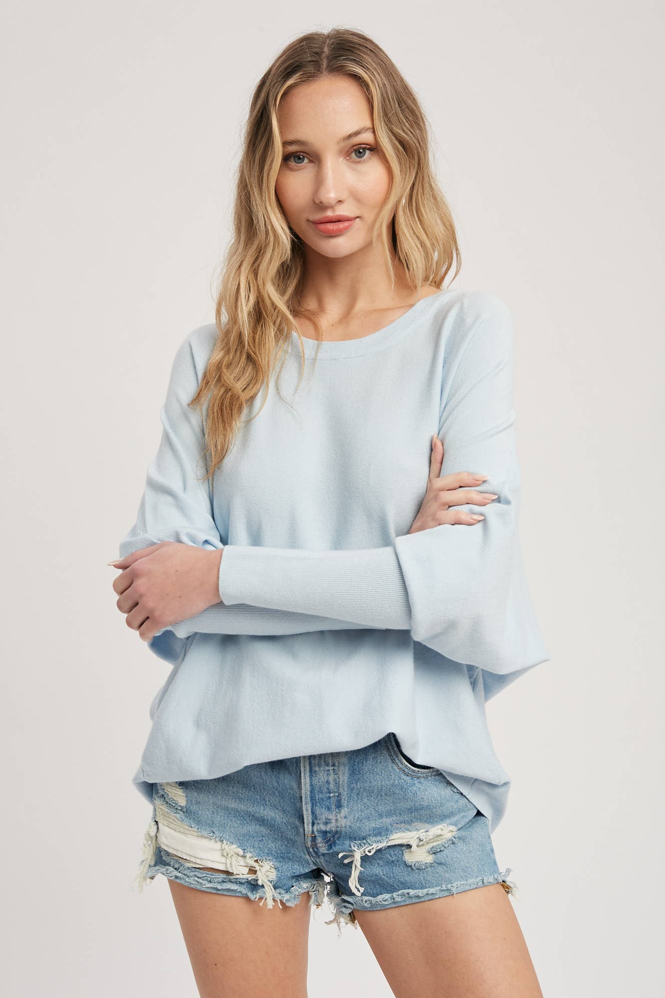 Bluivy – wholesale Tunic – Women’s – BATWING SLEEVES PULLOVER49