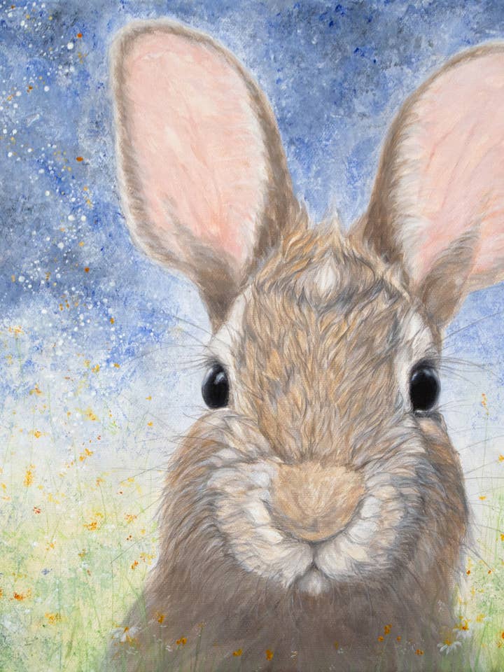 Blossom - Bunny Print for wholesale by Tracy L Anderson