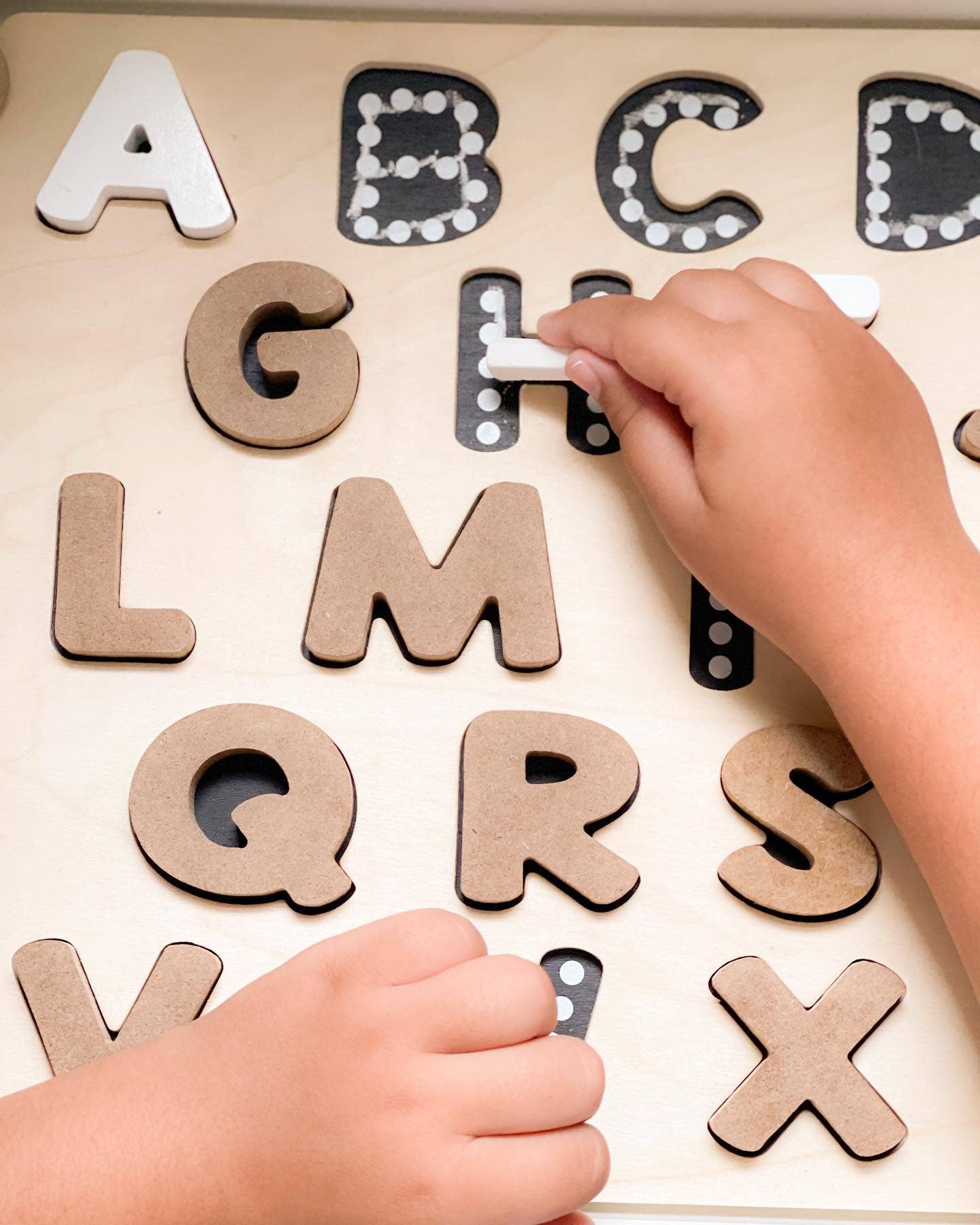 Creative Beginning - Wholesale Puzzle - Kids - Alphabet Chalkboard Based Puzzle3