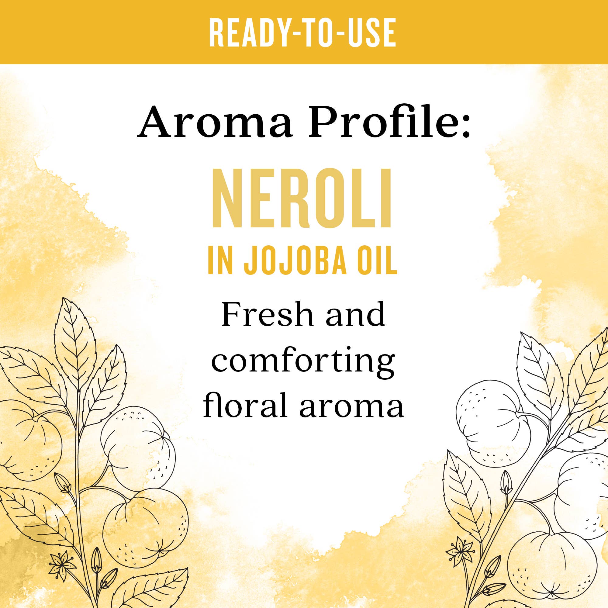 Aura Cacia - Wholesale Essential Oil - Ready To Use Neroli Essential Oil In Jojoba Oil, 0.5 Fl Oz2