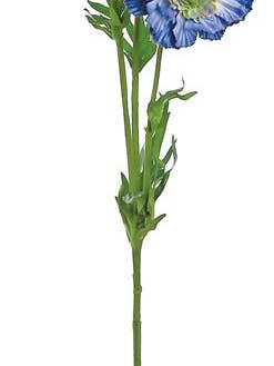 Scabiosa X3, 29", Blue for wholesale by Select Artificials, Inc.