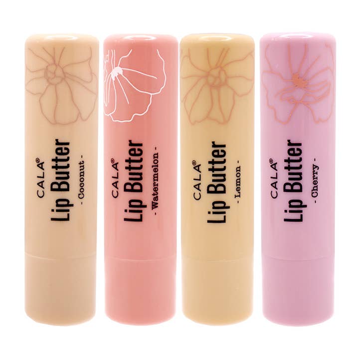 PINEAPPLE Beauty – wholesale Lip balm set – CALA 67764 Luscious 4pc Butter Lip Balm Collection - 6 set2
