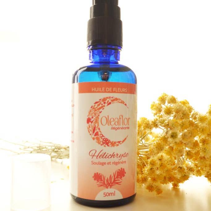 oleaflor – wholesale Bad- och kroppsolja – Helichrysum olja uppfriskande och regenererande