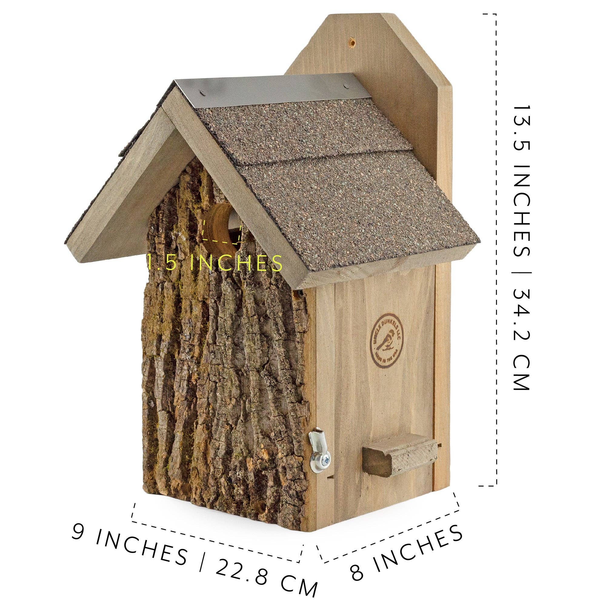 Kurated Korner - Wholesale Bird House - Uncle Dunkel's Ultimate Bluebird House7