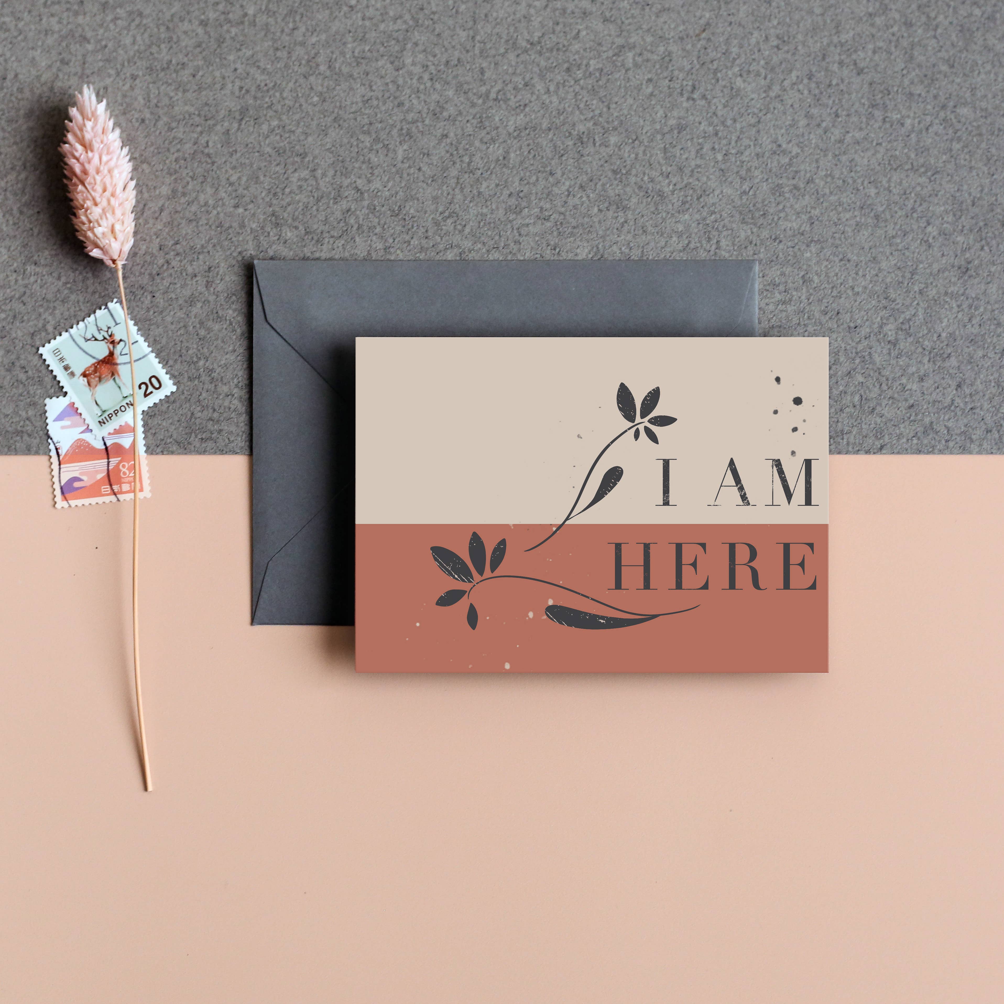 I am Roxanne - Wholesale Stationery/Notecard Set - I am Here Mantra Note Card1