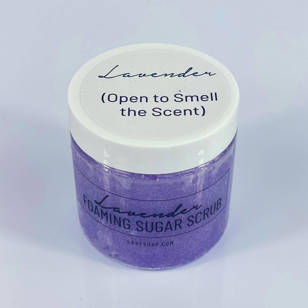 Lake Soap Company - Wholesale Body Scrub/Exfoliant - Lavender Sugar Scrub4