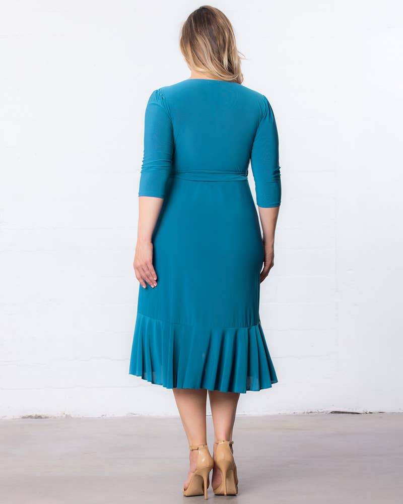 Kiyonna - Wholesale Jurk - Dames - Whimsy wikkeljurk - grote maten9