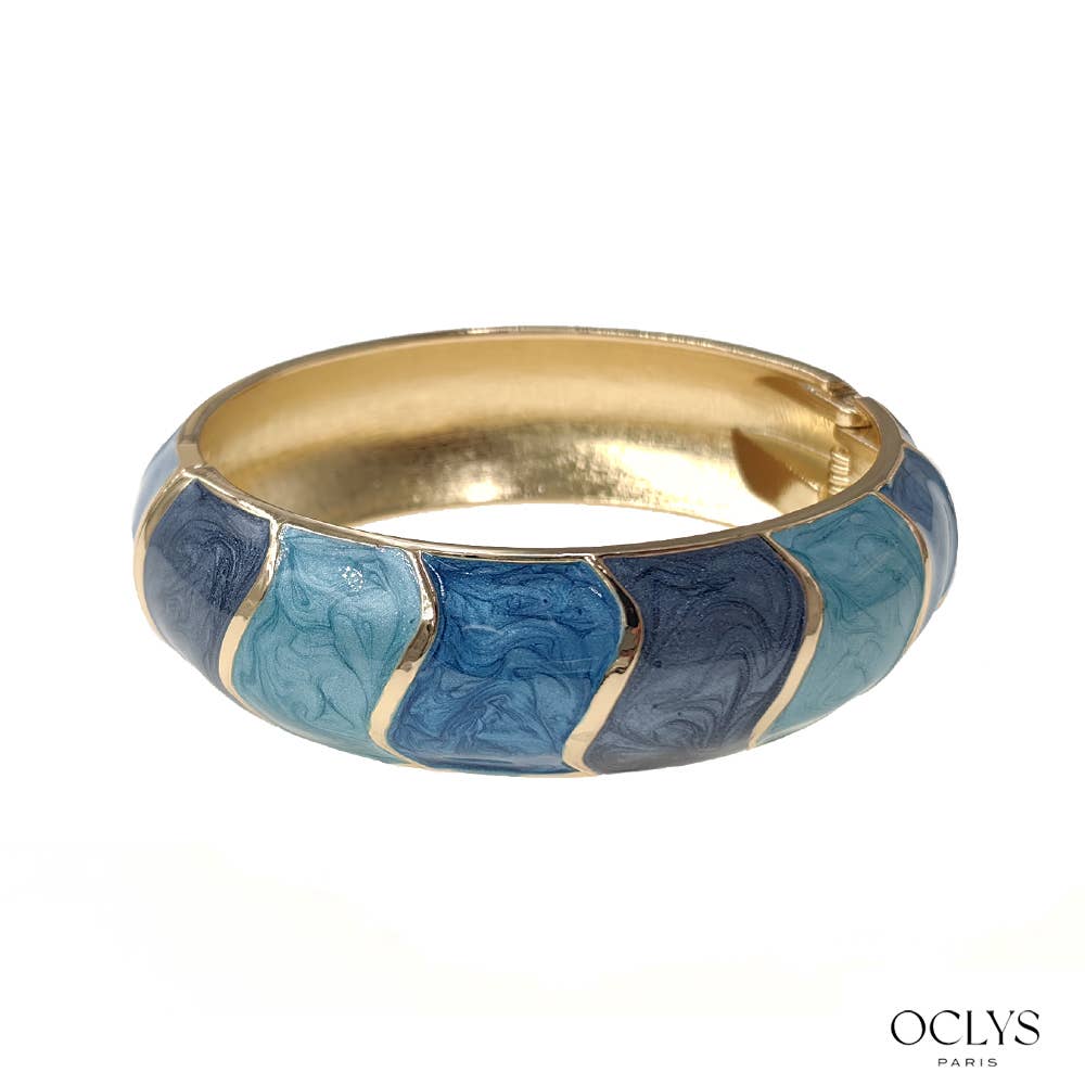 Oclys – wholesale Bangle bracelet – Nina colored enamel bangle bracelet8
